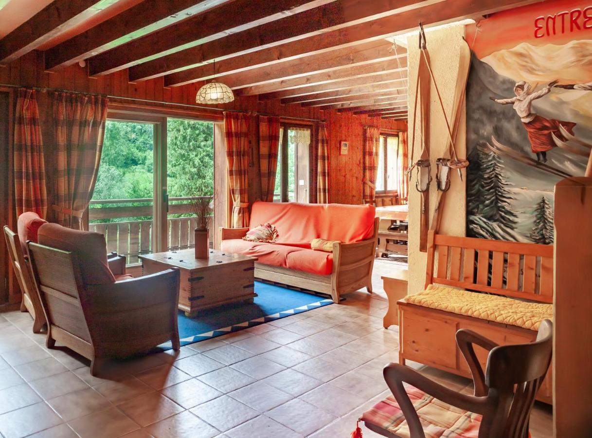 Grand appartement proche Gd Bornand Glieres-Val-de-Borne Extérieur photo
